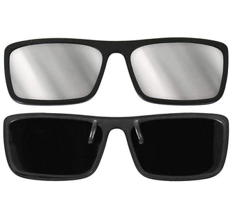 Plastic Eclipse Glasses - Clip-on Frame - CE & ISO Certified - Comes With 2 Free Pairs of Our Paper Eclipse Glasses!