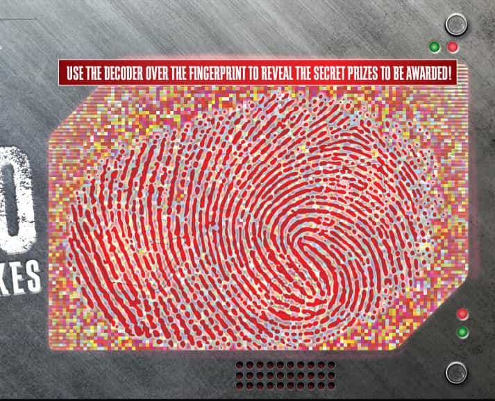 3D Decoder Glasses - Red/Red Hand Held