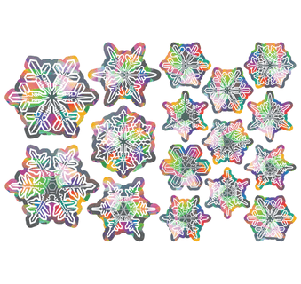 Snowflake Suncatchers | Rainbow Decals Set