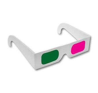 3D Glasses - Magenta Green