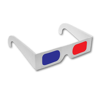 3D glasses - Red/Blue Paper