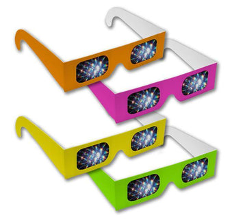 Neon Diffraction Glasses