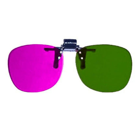 Magenta / Green - Proview Professional Clip-On