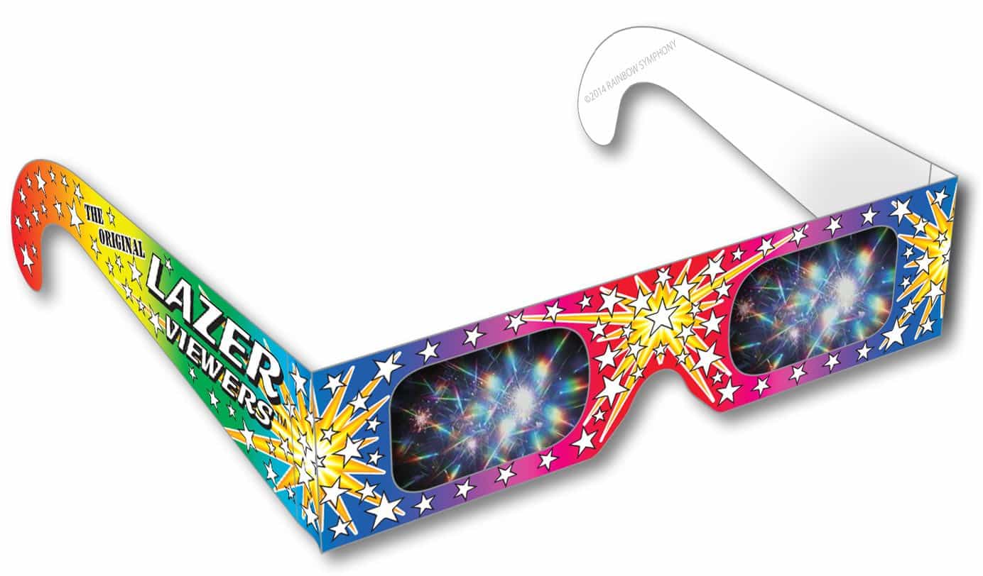 Lazer Glasses | Diffraction Glasses | Rainbow Symphony – Rainbow