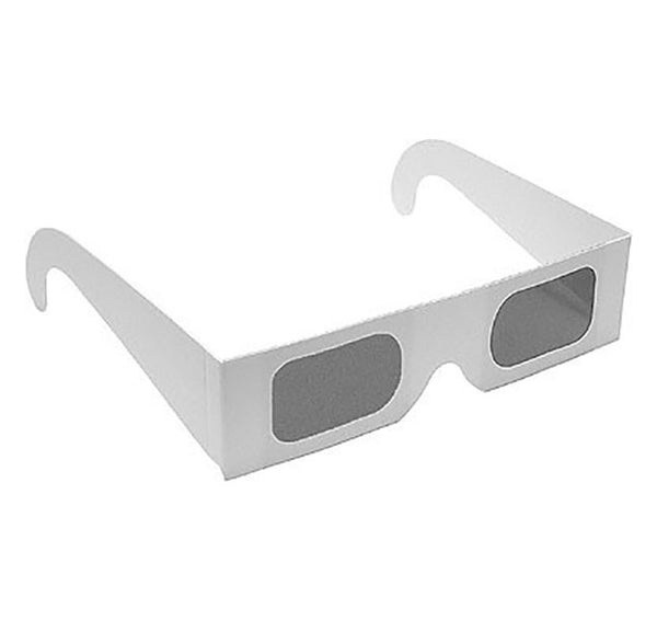 3D Polarized Glasses Linear Polarization Paper Frames